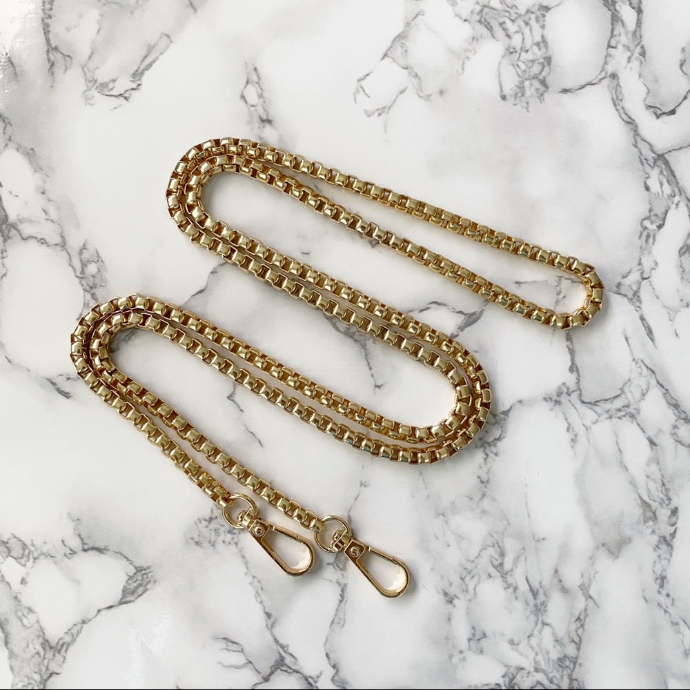 Crossbody / Shoulder Replacement Chain Strap gold